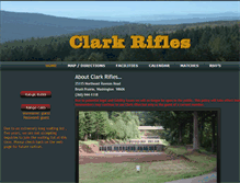 Tablet Screenshot of clarkrifles.com